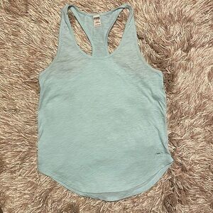 Pink‎ Victoria’s Secret Blue Tank Top sz Large